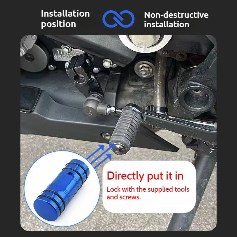 Extensión de la punta del peda - Motorcycle Gear Lever Extender reseña y precio