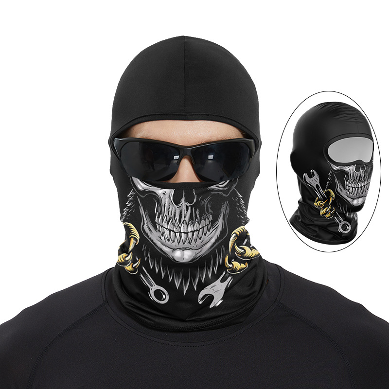 Pasamontañas de calavera con b - Motorcycle Gear For Woman reseña y precio