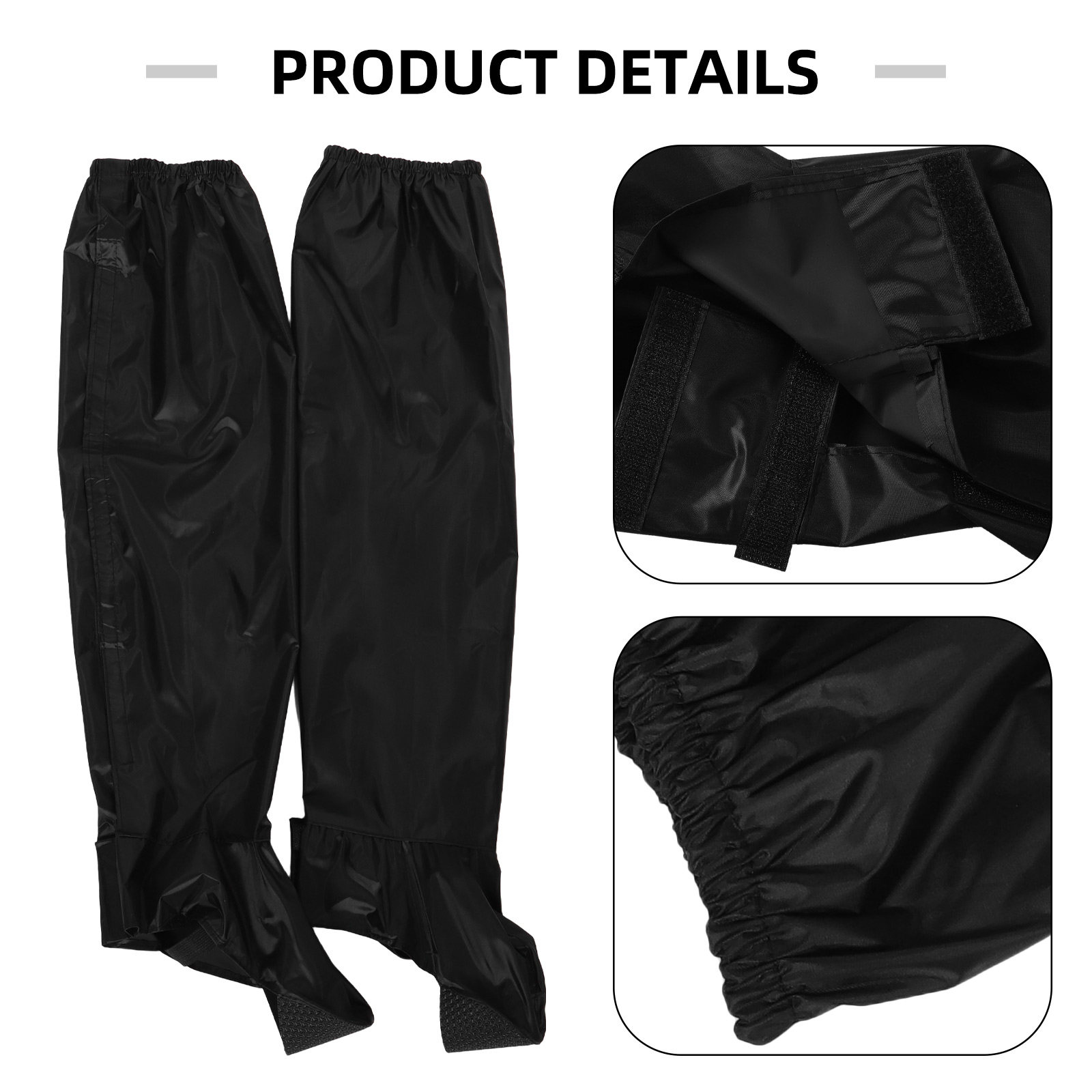 1 par de pantalones impermeabl - Motorcycle Gear Mens reseña y precio